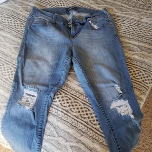 Distressed Torrid Jeans